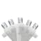 35ct. Clear LED Wide Angle Icicle Christmas String Lights